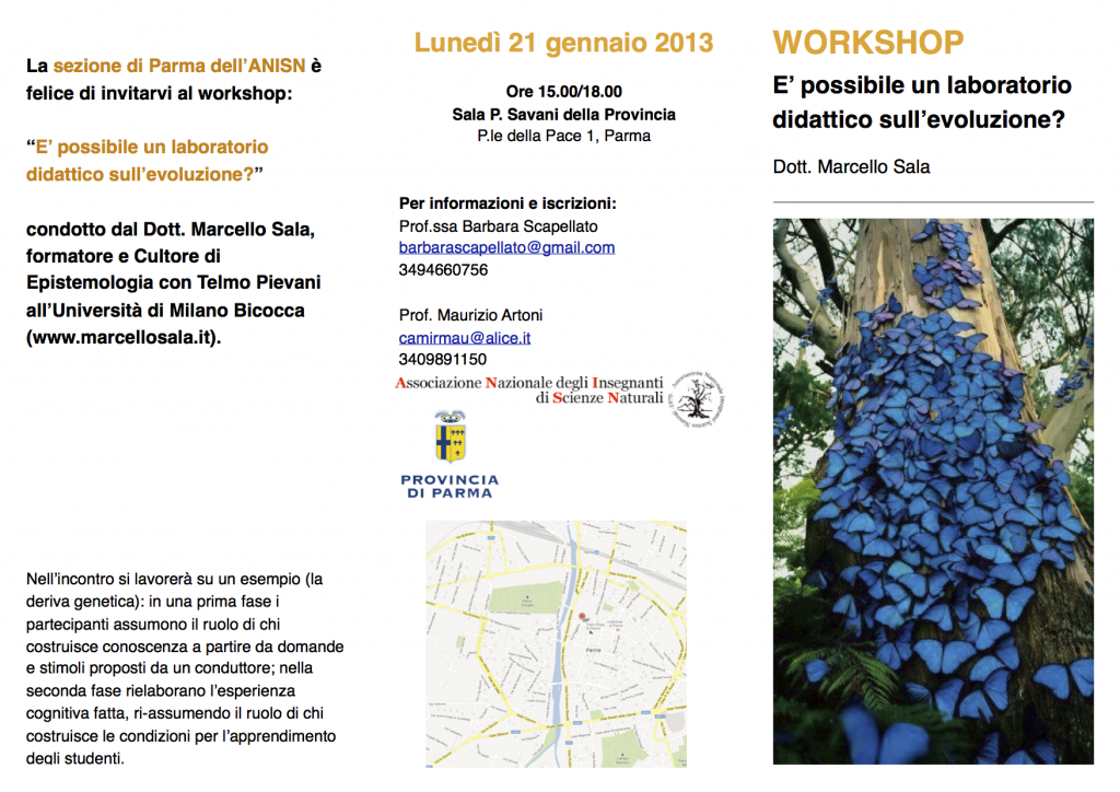 Laboratorio evoluzione